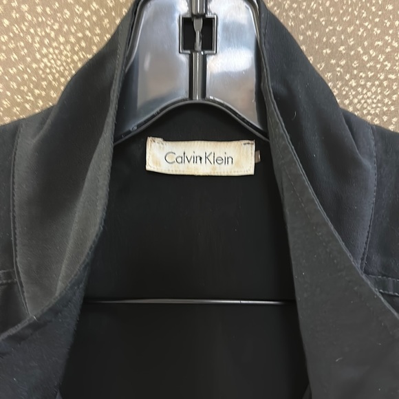 🔥🔥🔥Calvin Klein Sleeveless Black Zip Up Jacket - Picture 5 of 8